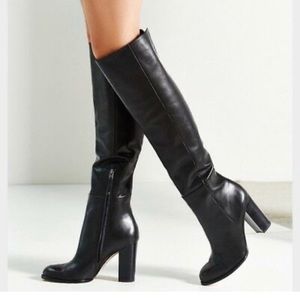 Sam Edelman Regina Tall Knee High Heeled Leather